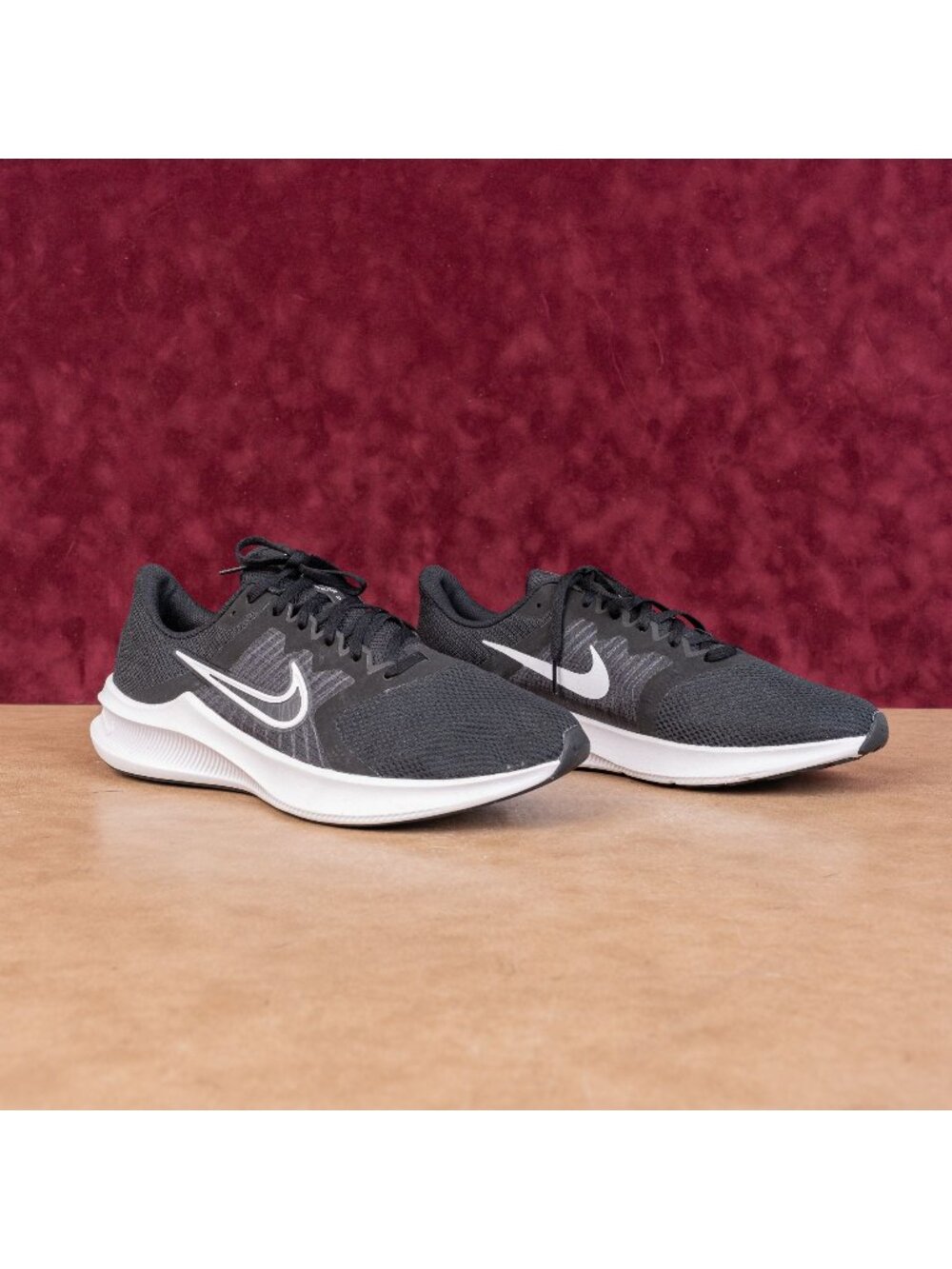 Nike Men Downshifter 11 Black White CW3411-006 Sneakers Shoes sz 11